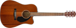 Fender CD-60SCE Dreadnought, Walnut Fingerboard, All-Mahogany