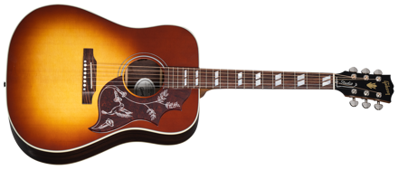 Gibson Hummingbird Studio Rosewood Satin Rosewood Burst