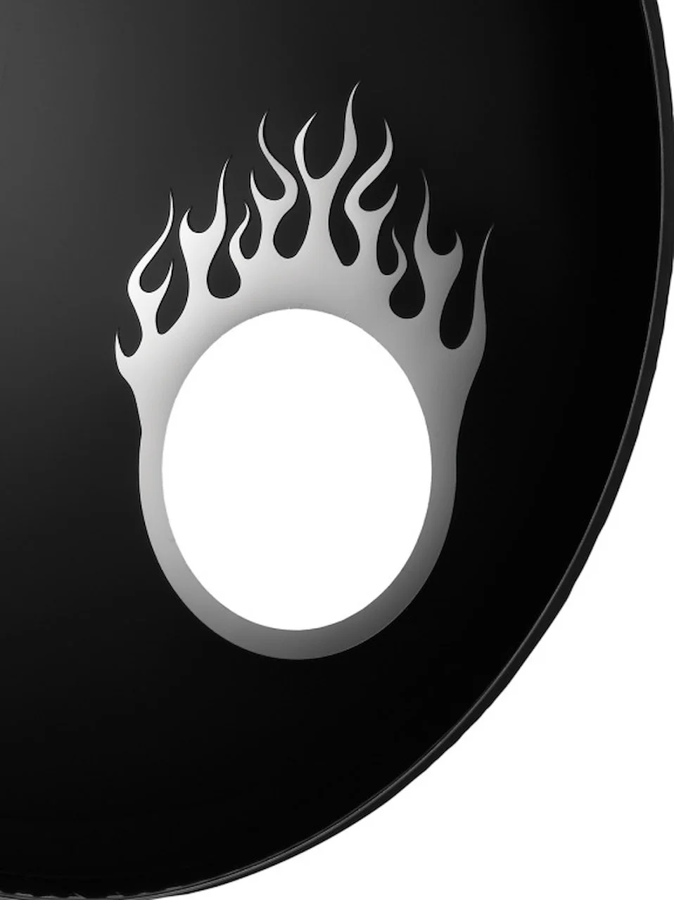 Remo DynamO, Port Hole, 5 Hole, Chrome, Flame