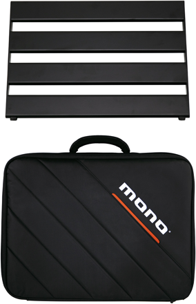 Mono Pedalboard Small, Black med Club Accessory Case 2.0, Black