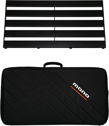 Mono Pedalboard Rail Large, Black og Stealth Pro Accessory Case, Black