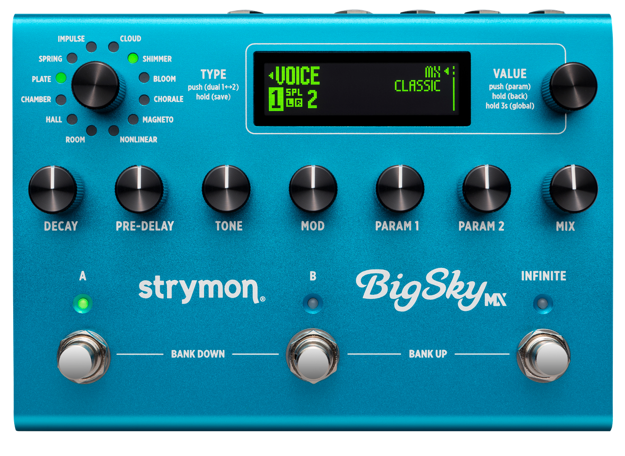 Strymon Big Sky MX Multi Reverb