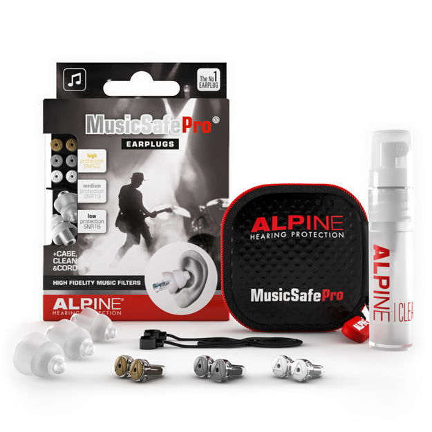 Alpine MusicSafe Pro earplugs transparant