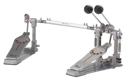 Pearl P-932L Demonator Bass Drum Twin Pedal w/Interchangeable Cam