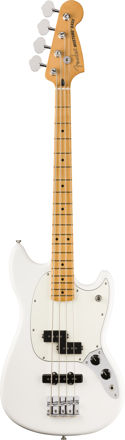 Fender Player II Mustang Bass PJ, Maple Fingerboard, Polar White