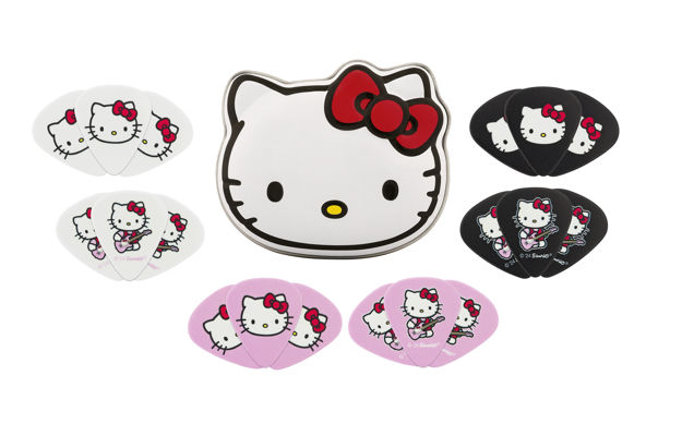 Fender x Hello Kitty Pick Tin, 18 Pack