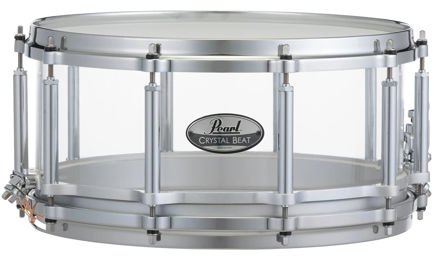 Bilde av Pearl CRB1465S/C730 CRB 14 x 6.5 Crystal Beat Snare (Ultra Clear)