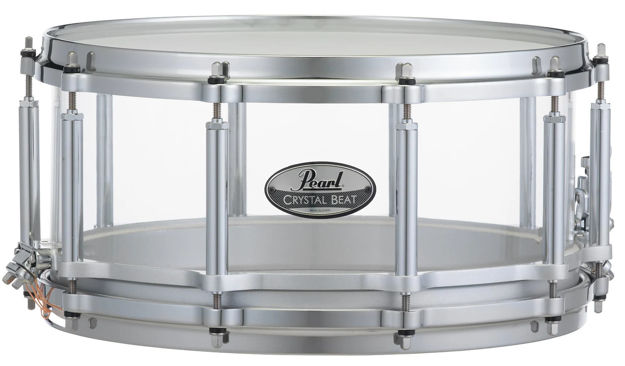 Bilde av Pearl CRB1465S/C730 CRB 14 x 6.5 Crystal Beat Snare (Ultra Clear)
