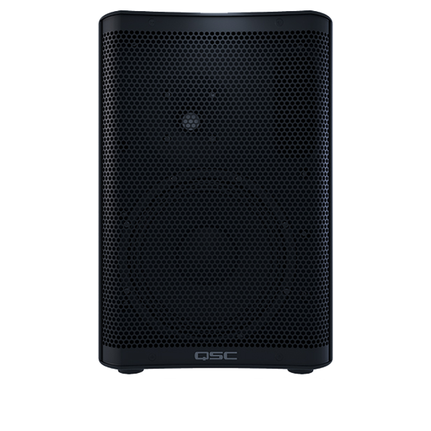 QSC 1000W compact active loudspeaker system 8 woofer