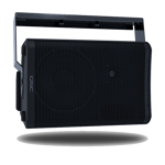 QSC 1000W compact active loudspeaker system 8 woofer