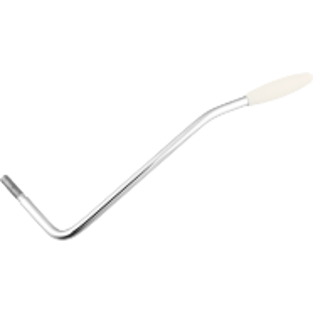 Fender Tremolo Arm, Left-Handed Standard/Player Strat, Chrome w/Parchment Tip