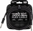 Ernie Ball 6434 FLEX instrumentkabel 3m - Sort