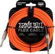 Ernie Ball 6421 FLEXinstrumentkabel 6m - Oransje
