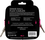 Ernie Ball 6418 FLEX instrumentkabel 6m - Rosa