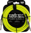 Ernie Ball 6419 FLEX instrumentkabel 6m - Grønn
