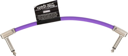 Ernie Ball 6447 Flex Patch Cable Purple 15 cm