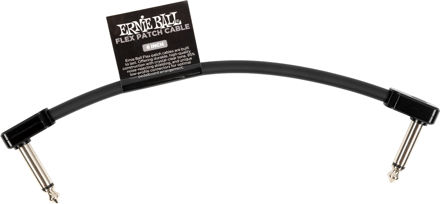 Ernie Ball 6439 Flex Patch Cable Black 15cm