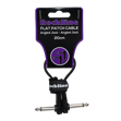 Rockline flat patch kabel 20cm