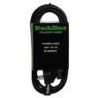 Rockline strøm kabel IEC 3m