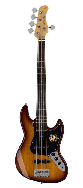 Sire Basses V3-Passive Series Marcus Miller 5-string passive bass guitar tobacco sunburst