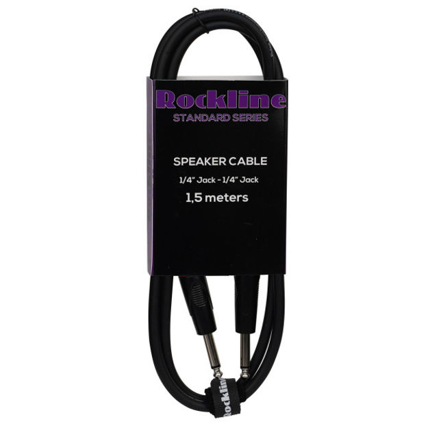 Rockline høyttaler kabel 1,5m Jack-Jack