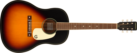 Gretsch Jim Dandy Dreadnought Walnut Fingerboard, White Pickguard, Rex Burst