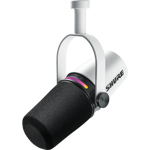 Shure MV7 XLR/USB Speech Microphone, White