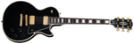 Epiphone Les Paul Custom Ebony, inkludert koffert
