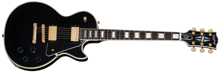 Epiphone Les Paul Custom Ebony, inkludert koffert