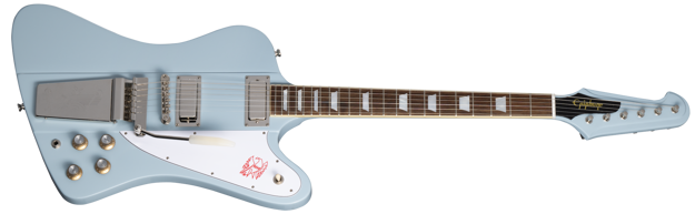 Epiphone 1963 Firebird V Maestro Vibrola Frost Blue