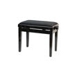 Rockline pianokrakk justerbar BK Gloss