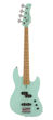 Sire U5 Series Marcus Miller Alder with Flamed Maple Top 4- string Short Scale Bass Guitar Mint Green