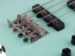 Sire U5 Series Marcus Miller Alder with Flamed Maple Top 4- string Short Scale Bass Guitar Mint Green
