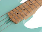 Sire U5 Series Marcus Miller Alder with Flamed Maple Top 4- string Short Scale Bass Guitar Mint Green