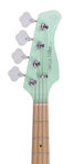 Sire U5 Series Marcus Miller Alder with Flamed Maple Top 4- string Short Scale Bass Guitar Mint Green
