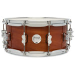 PDP Concept Maple Exotic Honey Mahogany 6.5x14 skarptromme med krom hardware