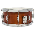 PDP Concept Maple Exotic Honey Mahogany 6.5x14 skarptromme med krom hardware