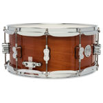 PDP Concept Maple Exotic Honey Mahogany 6.5x14 skarptromme med krom hardware