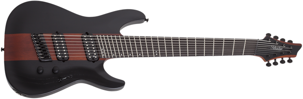 Schecter C-8 Rob Scallon Dark Roast L/H DR