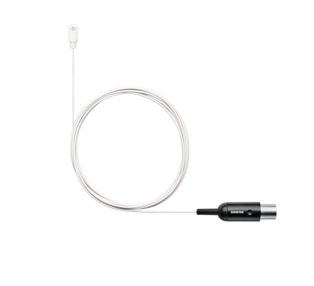 Shure Duraplex DL4W Lav Mic Omni MTQG White