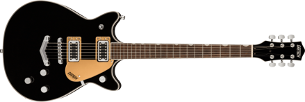 GRETSCH G5222 Electromatic Double Jet BT with V-Stoptail, Black