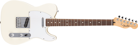 Fender Standard Telecaster, Laurel Fingerboard, White Pickguard, Olympic White