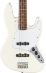 Fender Standard Jazz Bass, Laurel Fingerboard, White Pickguard, Olympic White