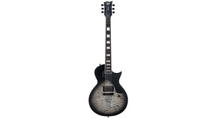 LTD EC-01FT Charcoal Burst Satin