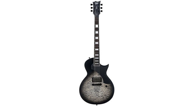LTD EC-01FT Charcoal Burst Satin