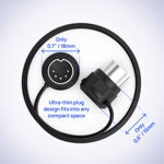 CME MIDI Cable 4-pack 30 CM - Selges pr. stk.