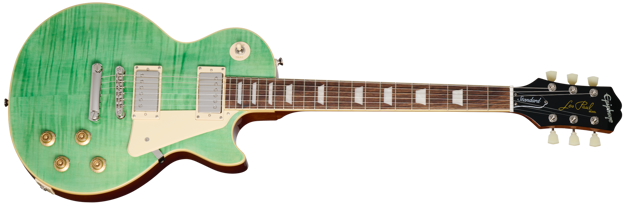 Epiphone Les Paul Standard 50s Figured (Incl. Premium Gig Bag) Seafoam Greem