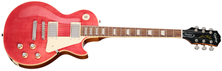 Epiphone Les Paul Standard 60s Figured (Incl. Premium Gig Bag) Fucshia