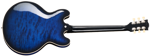 Gibson Electrics ES-335 Figured Deep Ocean Burst