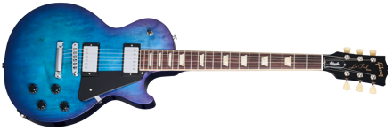 Gibson Electrics Les Paul Studio Blueberry Burst. Black trim